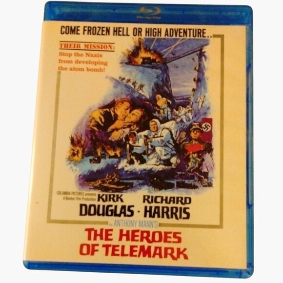 The Heroes Of Telemark BluRay Movie Kirk Douglas Richard Harris 1965 - Picture 1 of 3